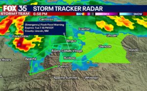 PHOTO Storm Tracker Over Ruidoso NM Did Not Look Good