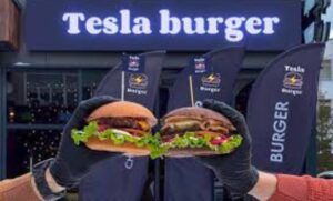 PHOTO Tesla Burger Is Also A Burger Joint Meme