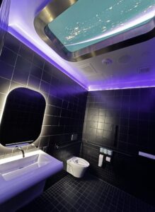 PHOTO Tesla Diner Has Epic Space Like Bathroom