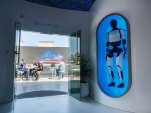 PHOTO Tesla Diner Skypad Rooftop Patio Is Inspired By The Jetsons