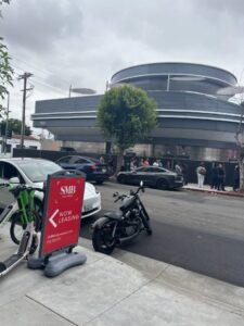 PHOTO There Are Apartments Right Across The Street From Tesla Diner And Movie Screens Don't Turn Off Until 11 PM