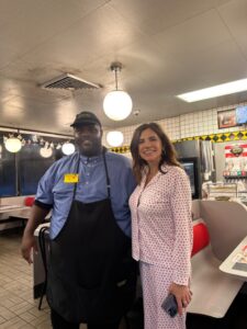 PHOTO Waffle House Waiters Treating Nancy Mace Like Royalty