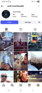 PHOTO Wess Roley's Fathers IG Is Exactly What You'd Expect