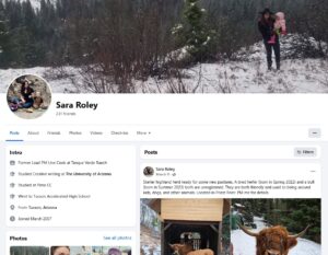 PHOTO Wess Roley's Mothers Facebook Page