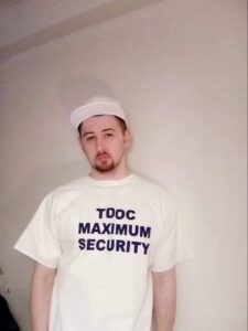 PHOTO Austin Drummond Wearing TDoc Maximum Security Shirt