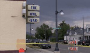 PHOTO Crime Scene Tape Still Surrounding Owl Bar In Montana