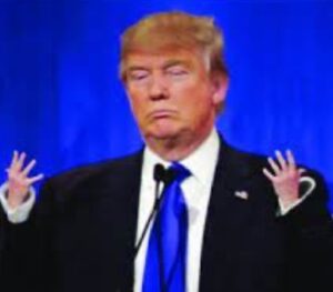 PHOTO Donald Trump With Baby Hands