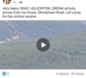 PHOTO Drones Now Being Used In The Sky To Scan For Murderer Michael Brown