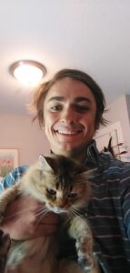 PHOTO Ethan Nieneker Holding His Cat