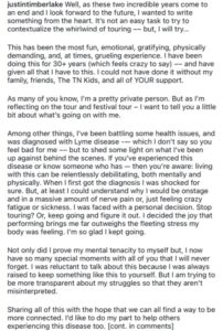 PHOTO Justin Timberlake Diagnosed With Lyme Disease