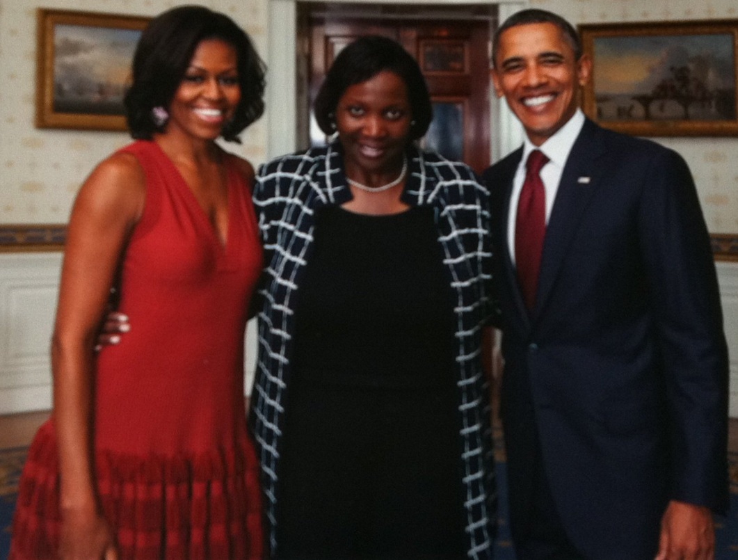 PHOTO Lisa Cook With Barack Obama