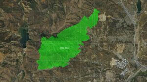 PHOTO Map Showing Canyon Fire Has Reached Over 5000 Acres
