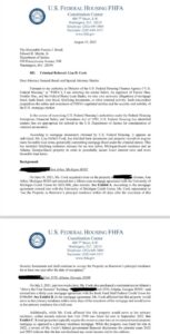 PHOTO Of Criminal Referral Letter On Lisa Cook