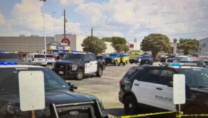 PHOTO Police Taped Off Crime Scene Where Ethan Nieneker Opened Fire At Target Store In Austin