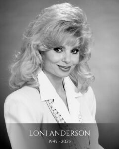 PHOTO RIP Loni Anderson 1945-2025