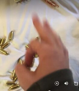 PHOTO Robin Westman Flashing Nazi Hand Signal