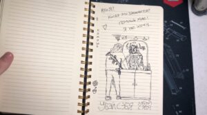 PHOTO Robin Westman Stabs Hand Drawn Floor Plan Of A Church In His Manifesto