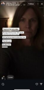 PHOTO Robin Westman's IG Stories Before Suicide Talking About Being Born In The Wrong Body
