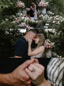 PHOTO Taylor Swift's Engagement Ring Is Quite The Catch