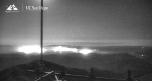 PHOTO UC San Diego Camera Catches Canyon Fire GLOWING At Night