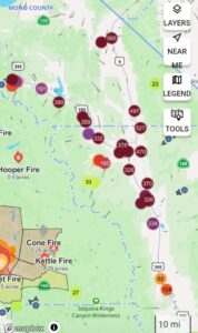 PHOTO Air Quality In Bishop Is Horrendous From Garnet Fire Everyone Needs Air Filters