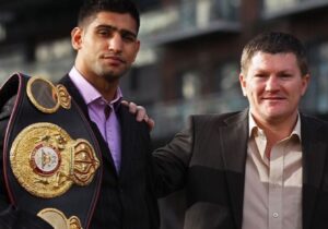 PHOTO Amir Khan Tribute To Ricky Hatton