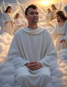 PHOTO Charlie Kirk In Heaven Surrounded By Angels