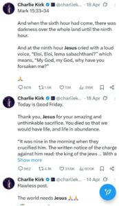 PHOTO Charlie Kirk Let It Be Known He Loved Jesus