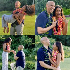 PHOTO Cory Booker Holding His Future Wife With Her Engagement Ring On