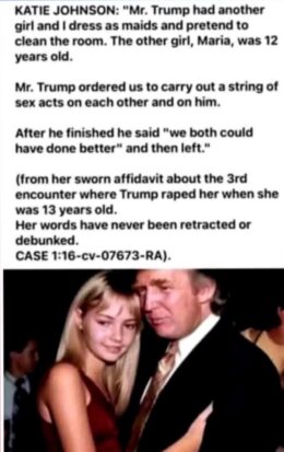 PHOTO Donald Trump Intimately Hugging One Of Jeffrey Epstein's Victims