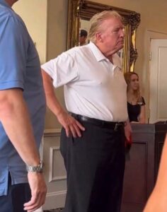 PHOTO Donald Trump Is Fat AF And Qualifies As Fat Military Personnel