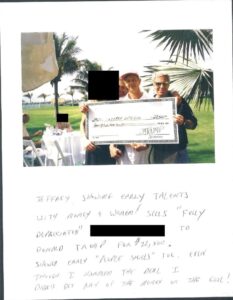 PHOTO Epstein’s Birthday Book Shows Him Joking About Selling A “Fully Depreciated” Woman To Donald Trump For $22500