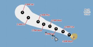 PHOTO Hurricane Kiko Won't Make Direct Contact With The Hawaii Islands