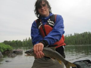 PHOTO Joshua Jahn Caught A Huge Fish When He Went Fishing