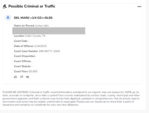 PHOTO Joshua Jahn Was Fined $3.5K For Criminal Case In Collin County Texas