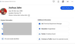 PHOTO Joshua Jahn Worked As A Technical Department Manager