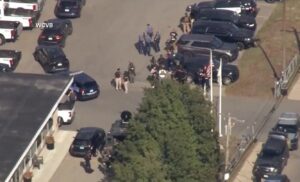 PHOTO Of Police Looking For UMass Lowell Shooter