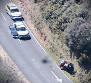 PHOTO Of The Shootout Tom Phillips Had With Police On Road In New Zealand