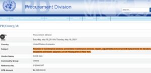 PHOTO Proof Joshua Jahn's Father Provided UN Headquarters With Escalator Maintenance