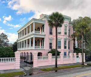 PHOTO Scott Bessent Lives In Giant Pink Barbie House