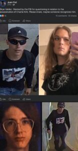 PHOTO Skye Valadez Wanted By The FBI For The Charlie Kirk Shooting