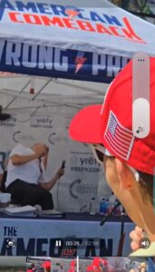 PHOTO Still Shot Charlie Kirk Bleeding From The Neck