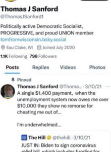 PHOTO Thomas Jacob Sandford Was A Hardcore Democrat