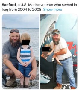 PHOTO Thomas Jacob Sandford With His Young Kid