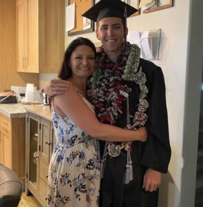 PHOTO Tyler Robinson And His Mom Before She Sent Him Away To College