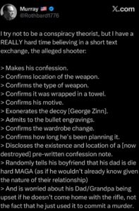 PHOTO Tyler Robinson Confessed To The Shooting Over Text With His Friend