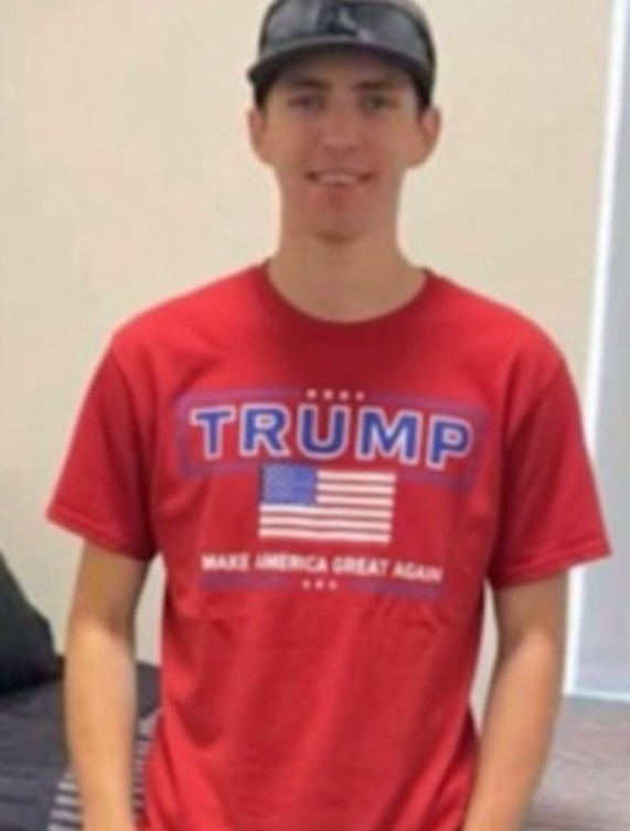 PHOTO Tyler Robinson Wearing A Trump Shirt