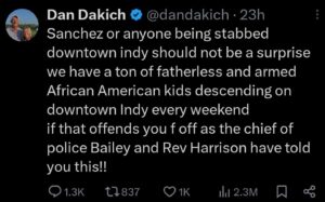 PHOTO Dan Dakich Spewing Racist Garbage About Mark Sanchez Situation In Indy