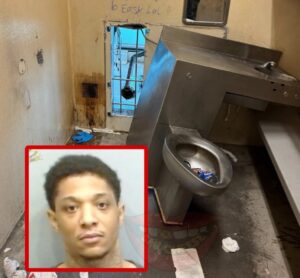 PHOTO Derrick Groves' Prison Cell Is Filthy AF
