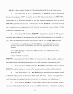 PHOTO Iran Hacked John Bolton’s Email Account